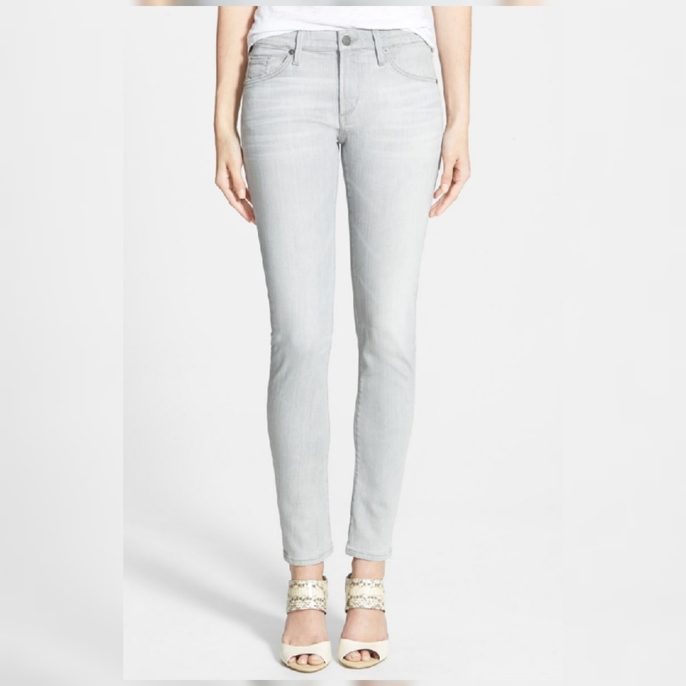 CITIZENS OF HUMANITY Gray Arielle Mid Rise Slim